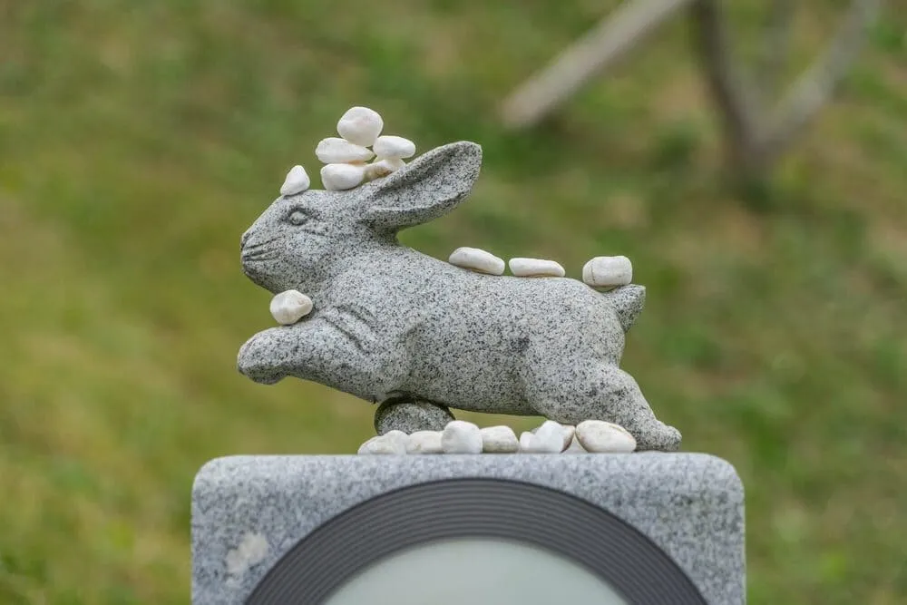 白兎神社のうさぎの像