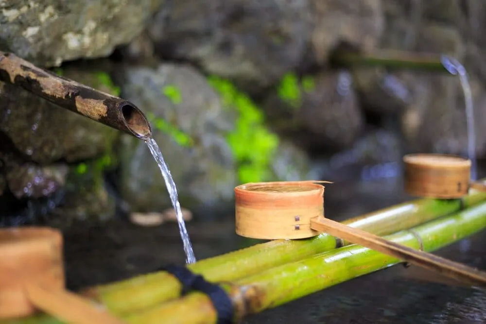 貴船神社の手水