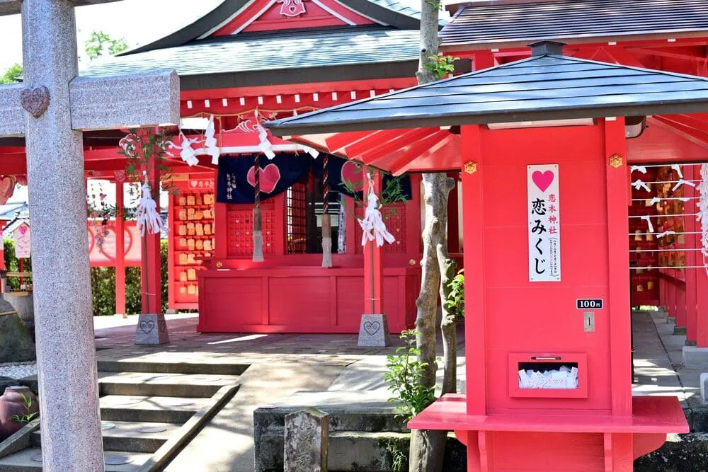 恋木神社の恋みくじ