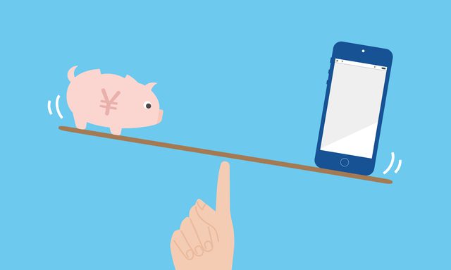 スマホと料金の比較