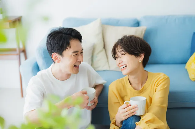 仲の良いカップル