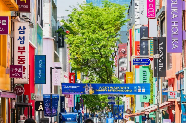 韓国の街並み