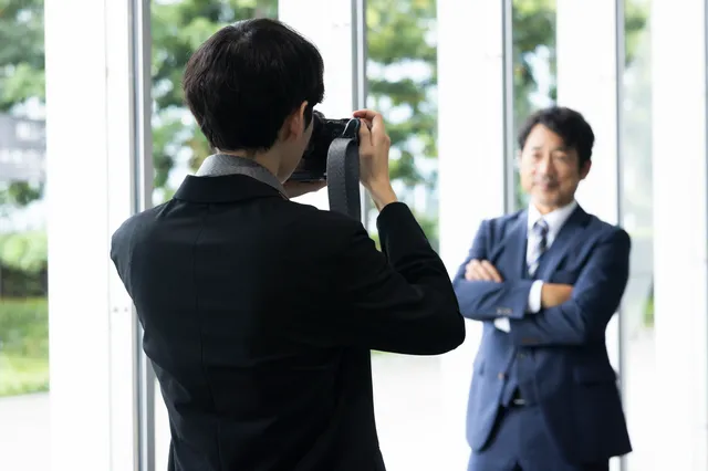 プロフィール写真撮影